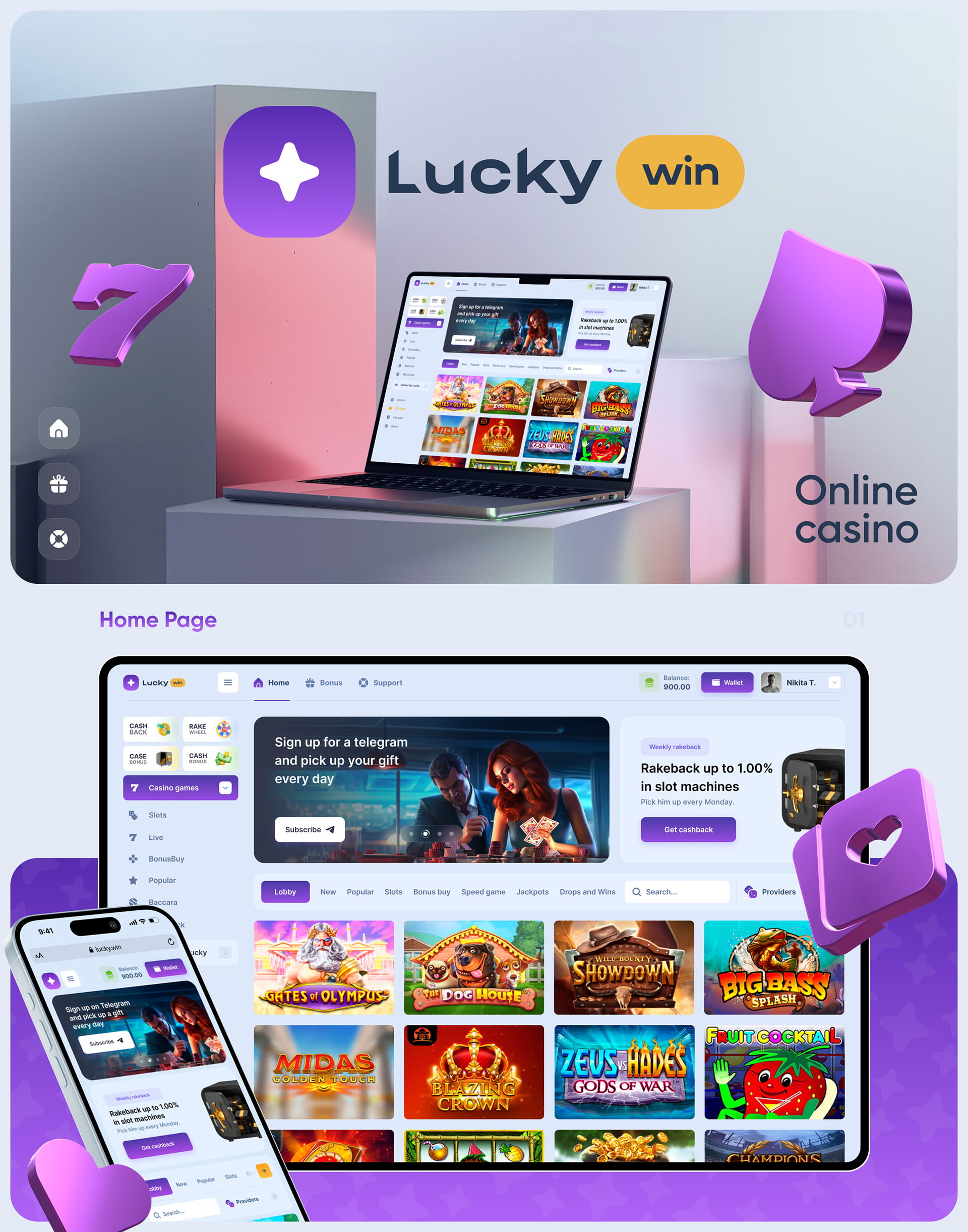 LuckyWin – Online Casino插图