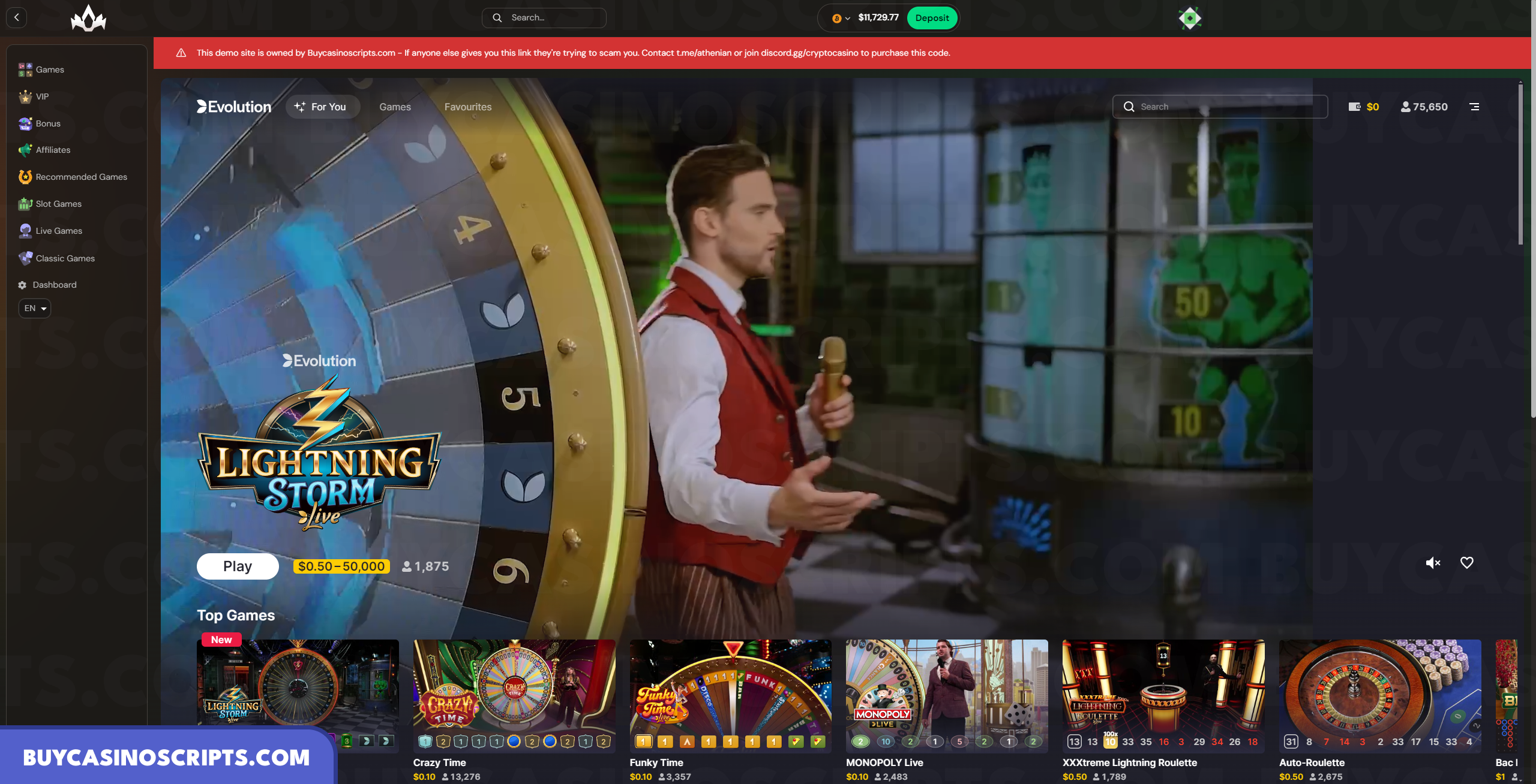Revamped Classic Crypto Casino Source Code插图2