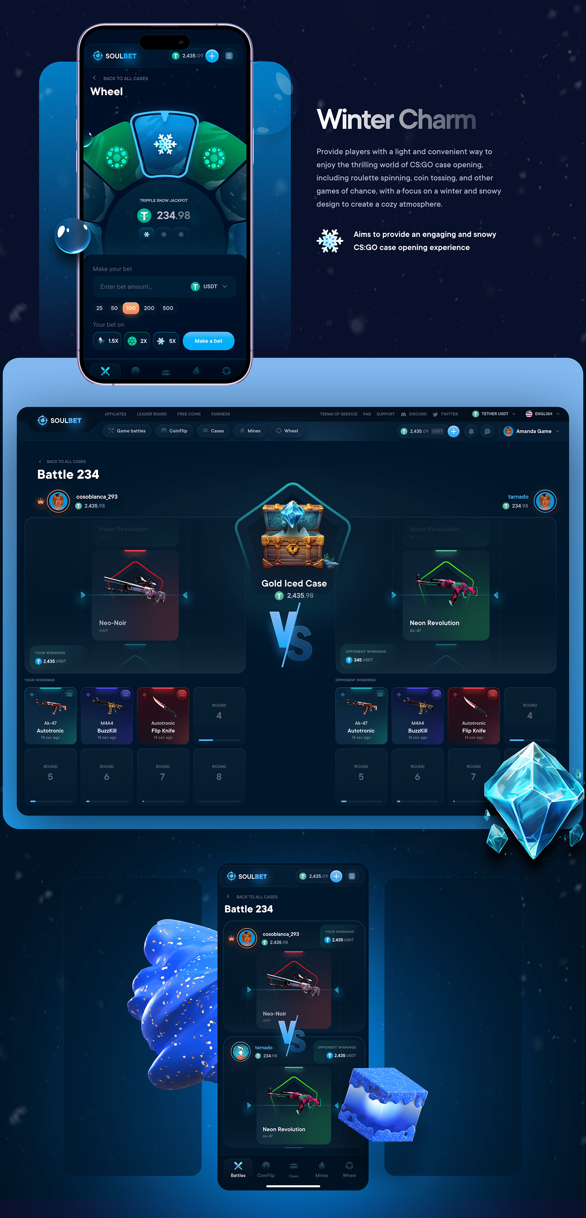 Soulbet – Best CS:GO Case Opening site插图1