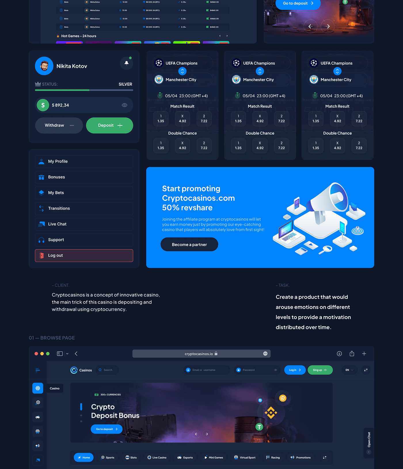 CryptoCasino – Your Crypto Adventure插图1