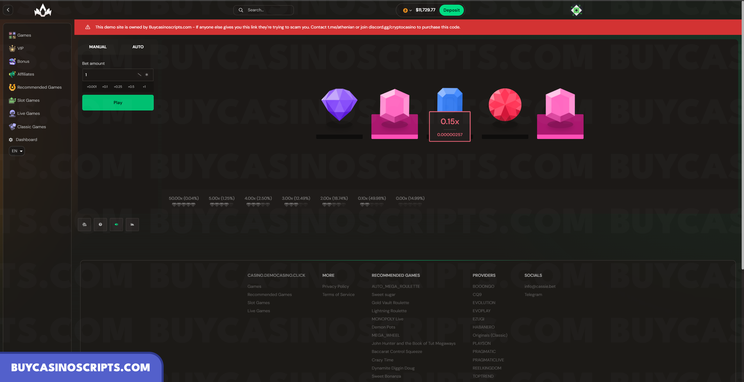 Revamped Classic Crypto Casino Source Code插图4