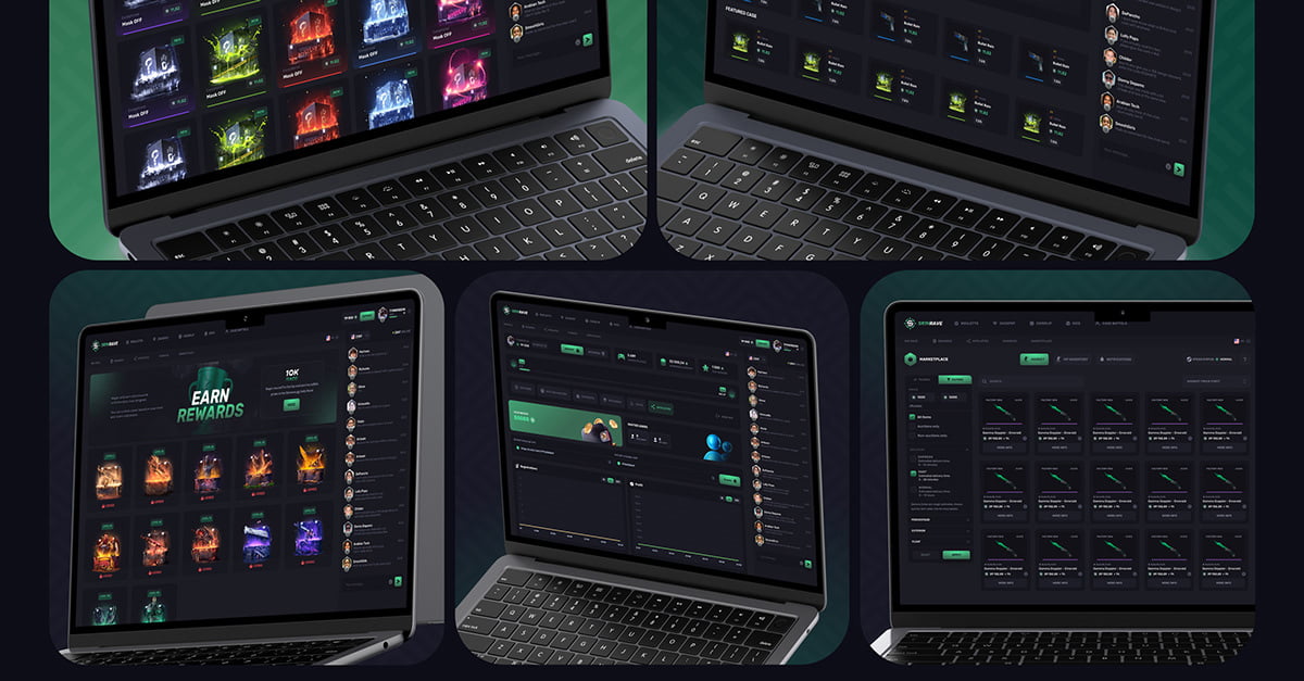Skinrave – CSGO Roulett Gambling Site插图3