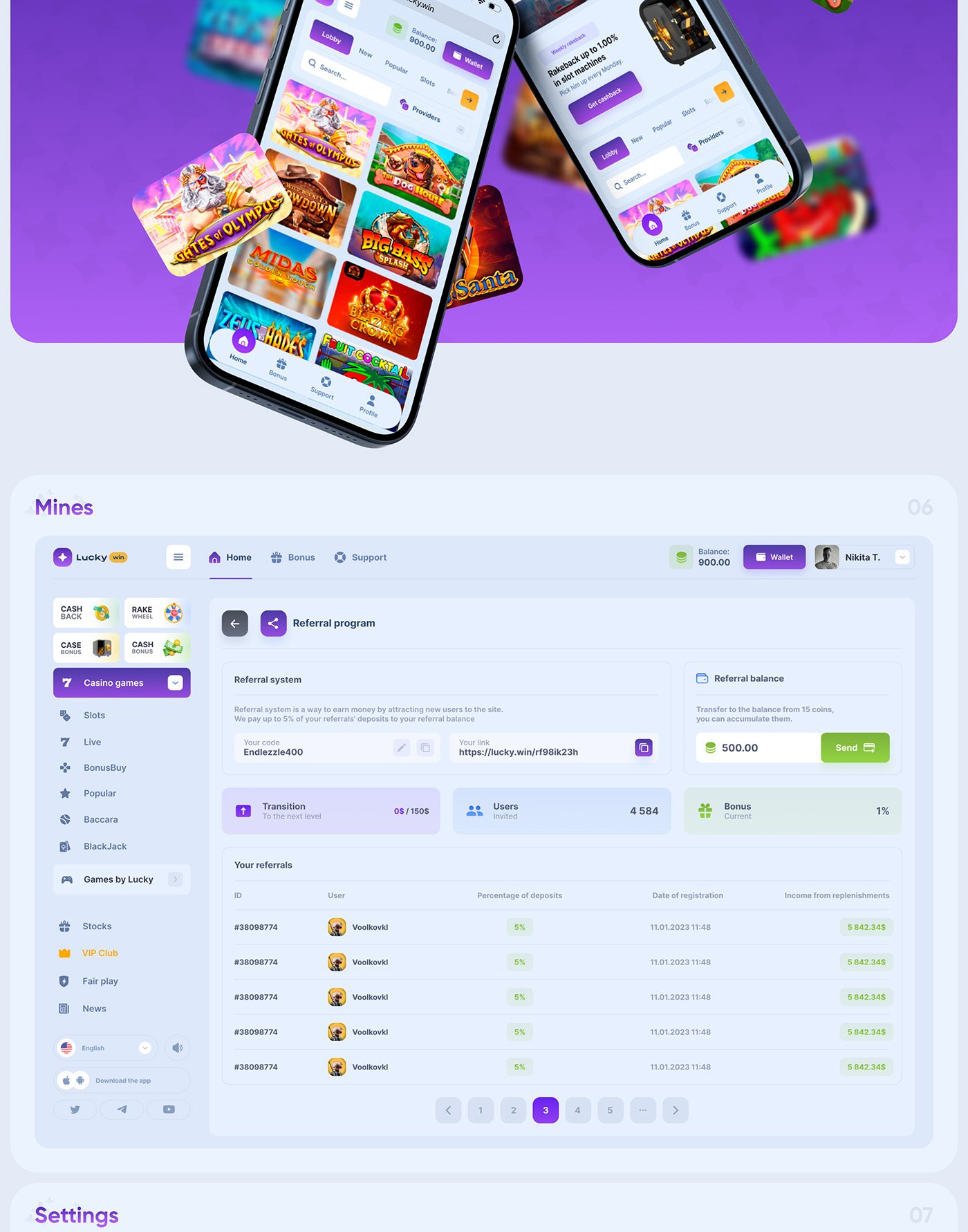 LuckyWin – Online Casino插图4