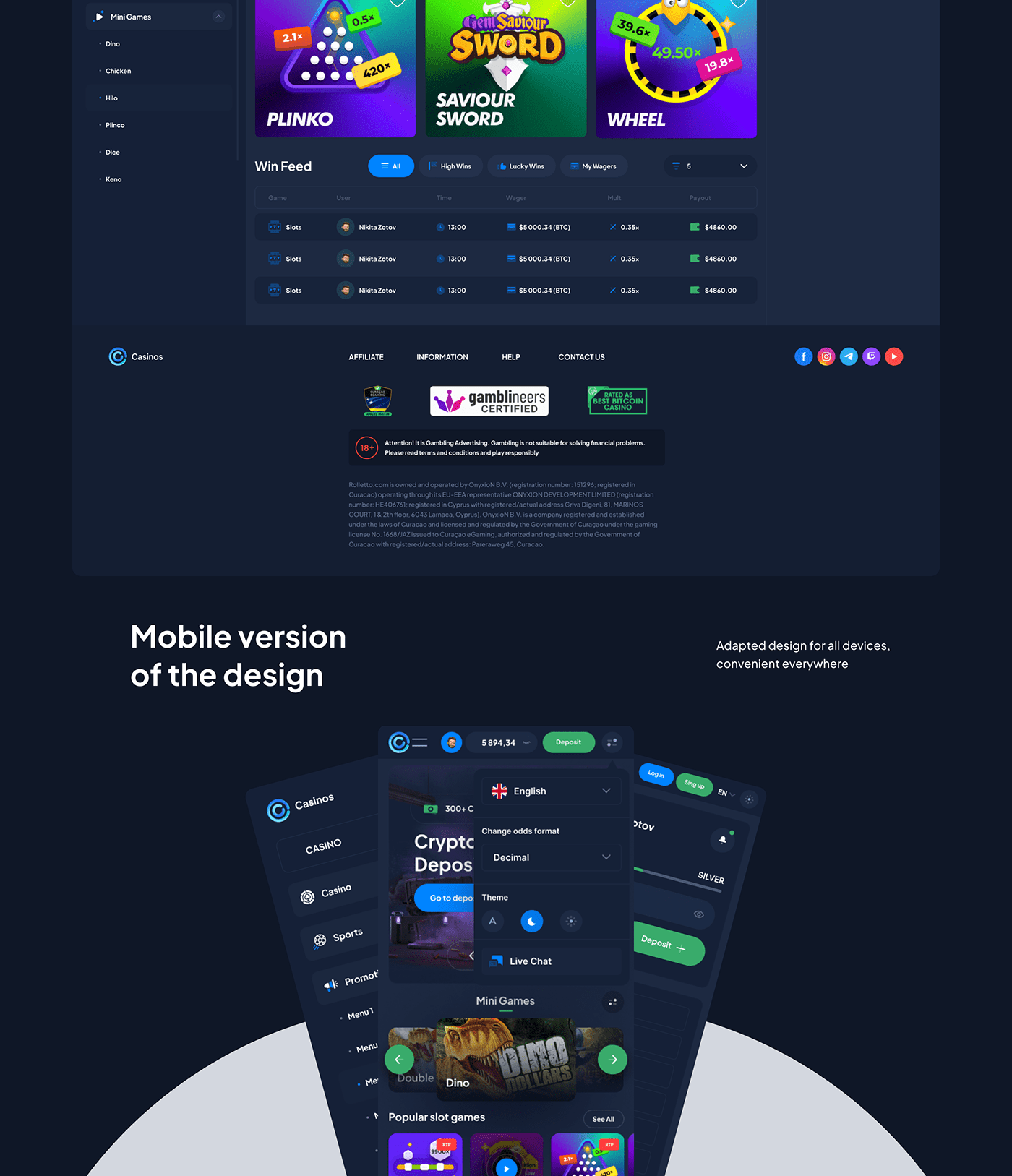CryptoCasino – Your Crypto Adventure插图5