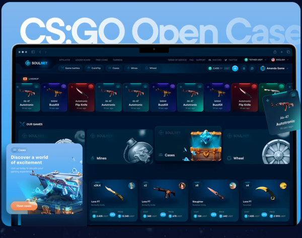 Soulbet – Best CS:GO Case Opening site