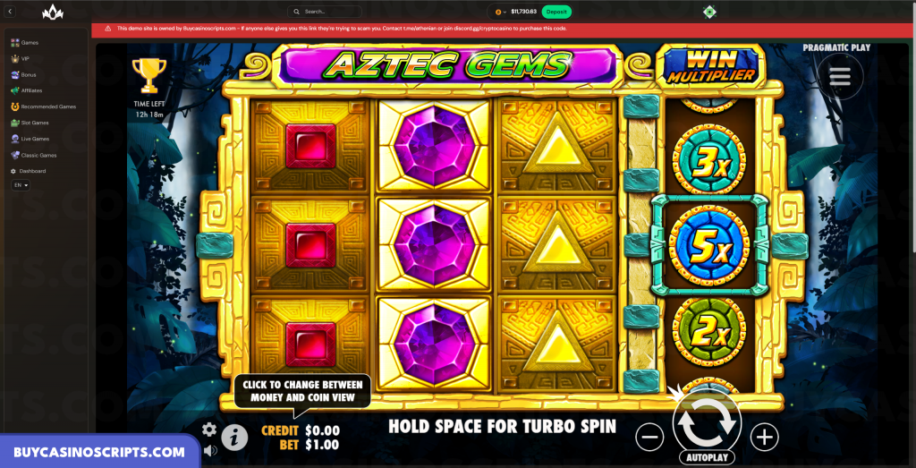 Revamped Classic Crypto Casino Source Code插图